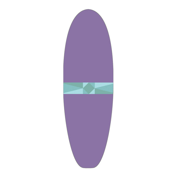Teal Triangles Stubster