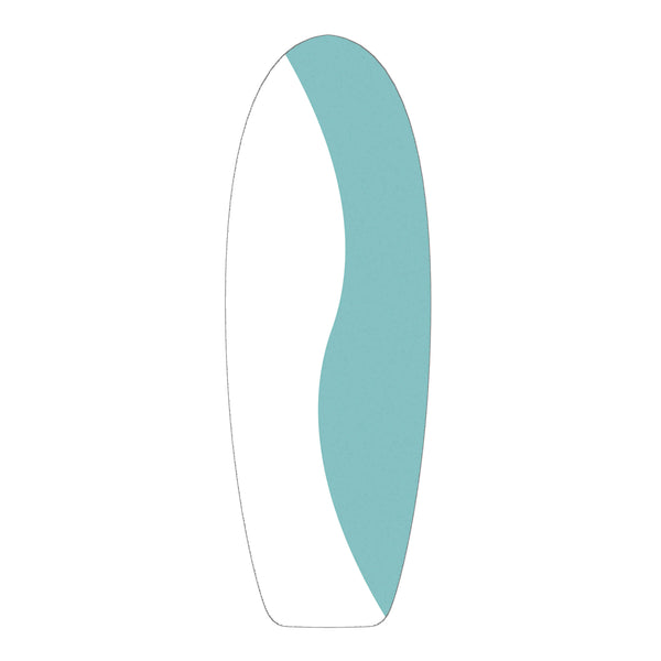 Teal Swirl The Sled