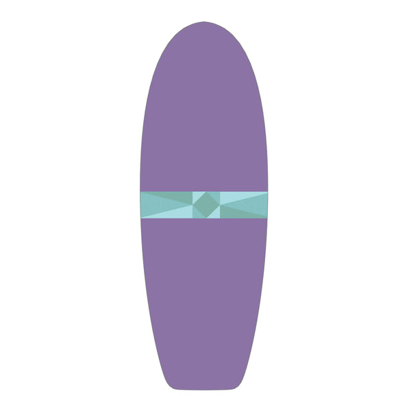 Teal Triangles The Sled