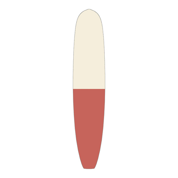 Cream/Red Half NoseRider