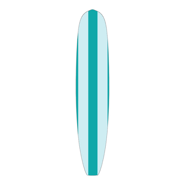 Teal Stripe NoseRider