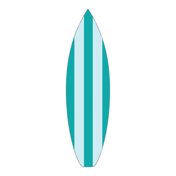 Teal Stripe Cloud
