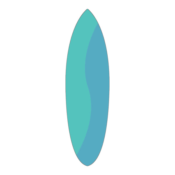 Blue Teal Swirl The Madam