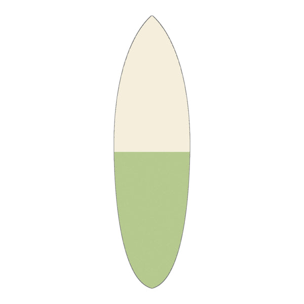 Cream/Green Half The Madam