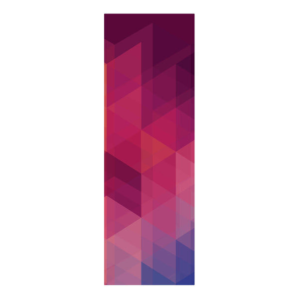 Purple Geometric Yoga Mat