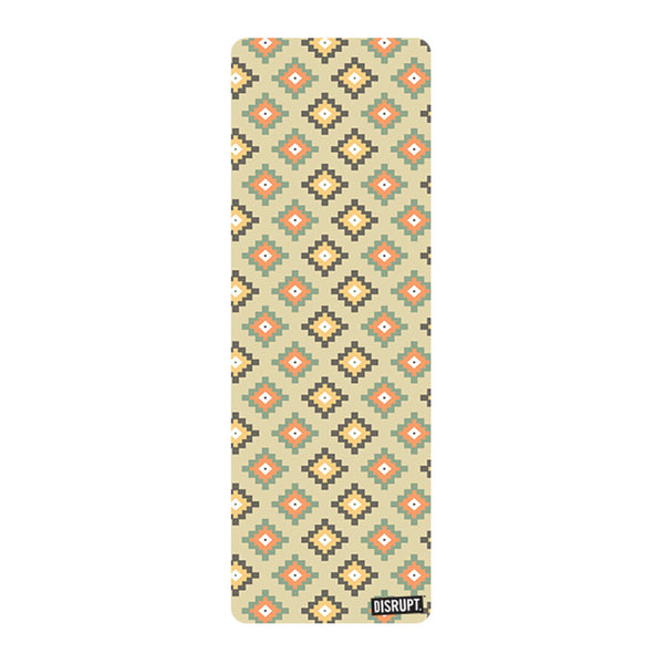 Vintage Print Yoga Mat