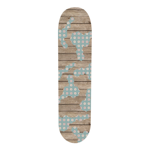 Wood Globe Deck