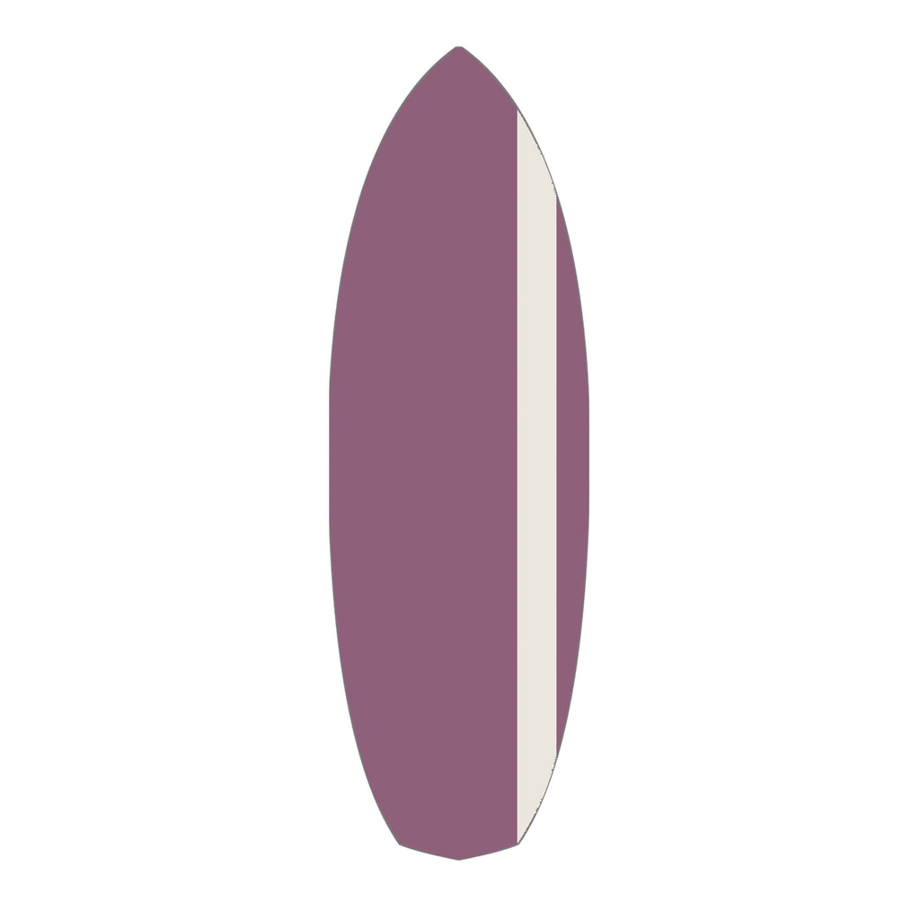 Cream/Purple Side Stripe Baked Bean