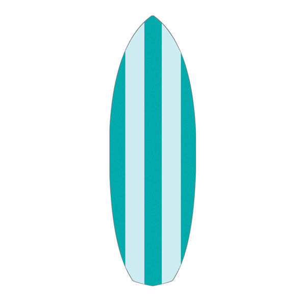 Teal Stripe Baked Bean