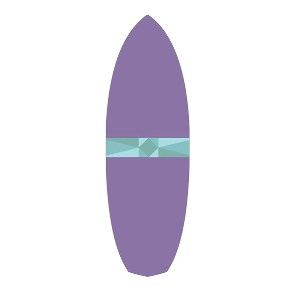 Teal Triangles Baked Bean