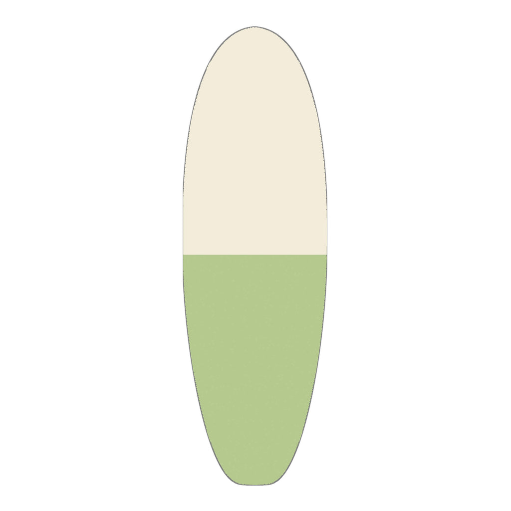 Cream/Green Half Stubster