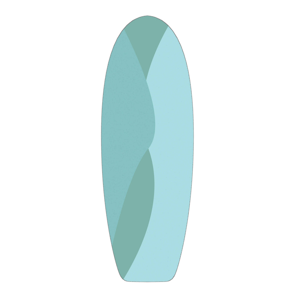 Teal Tri-Colour The Sled