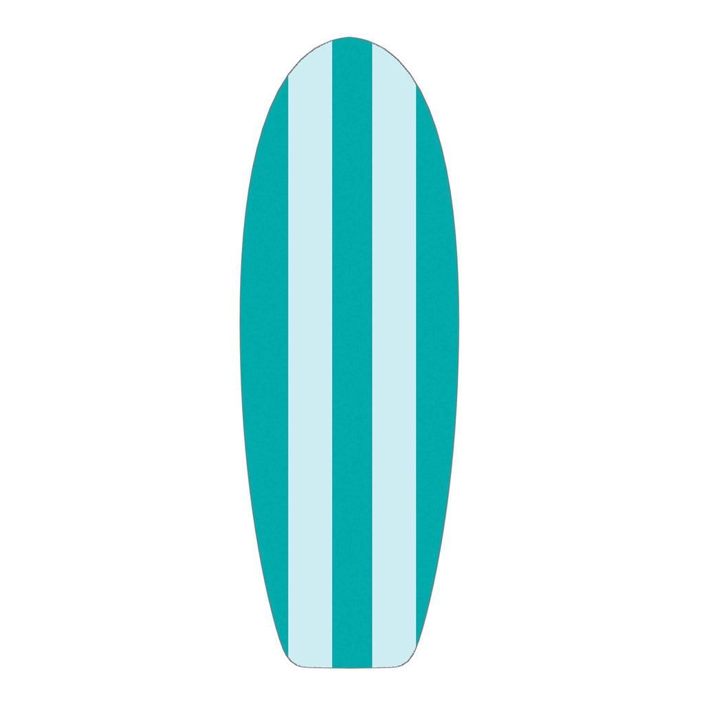 Teal Stripe The Sled