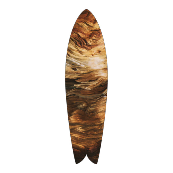 Wood 1 Retro Fish