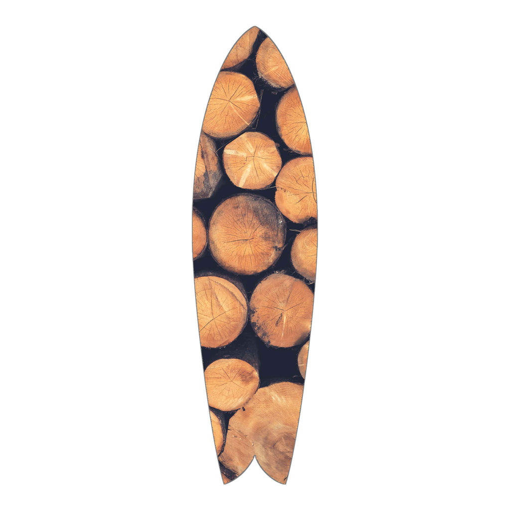 Wood 3 Retro Fish