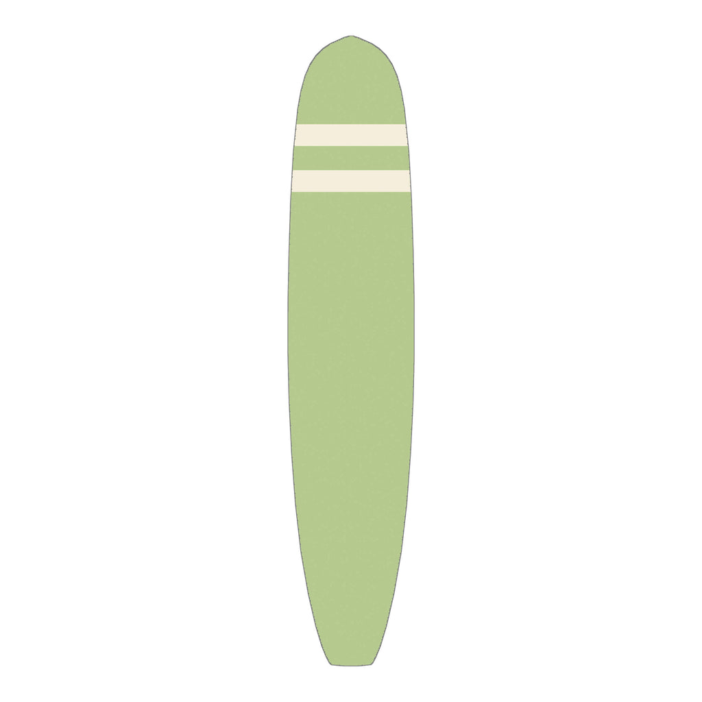 Cream/Green Stripe NoseRider
