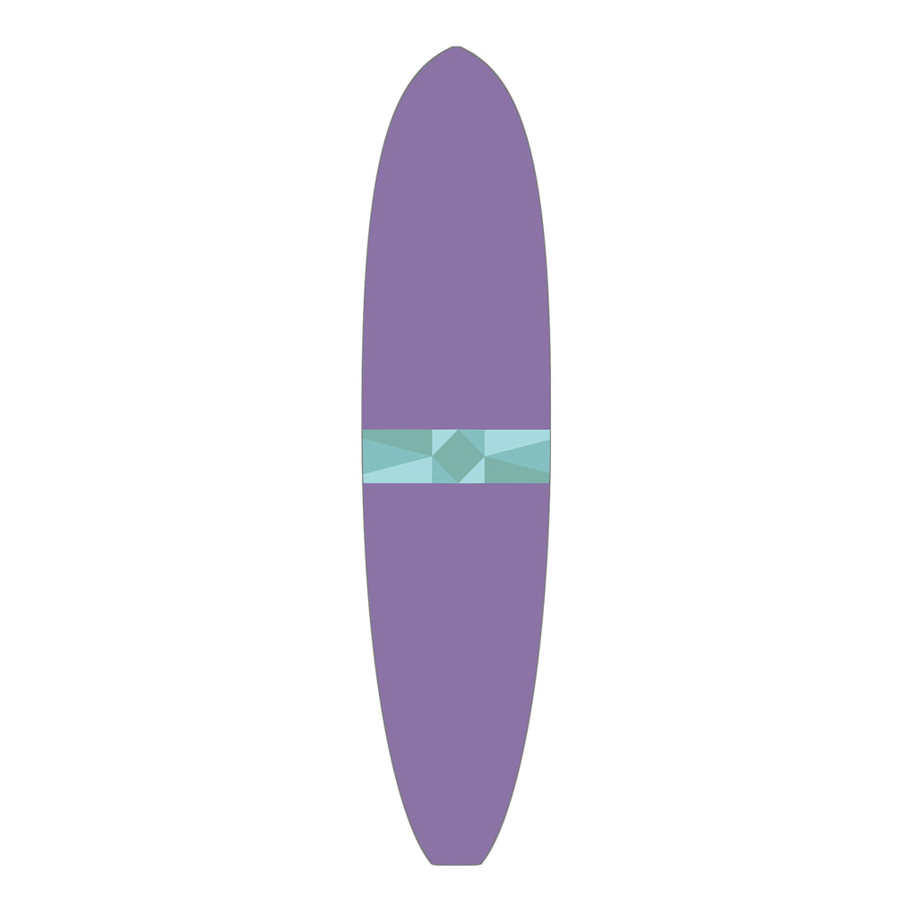 Teal Triangles Mini Mal