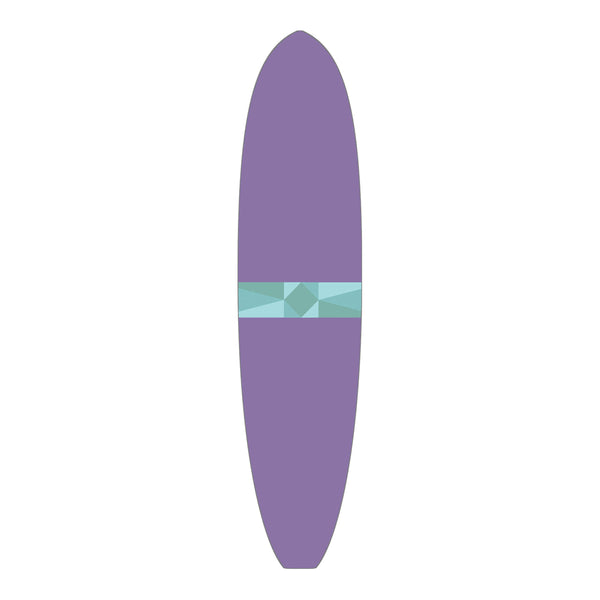 Teal Triangles Mini Mal