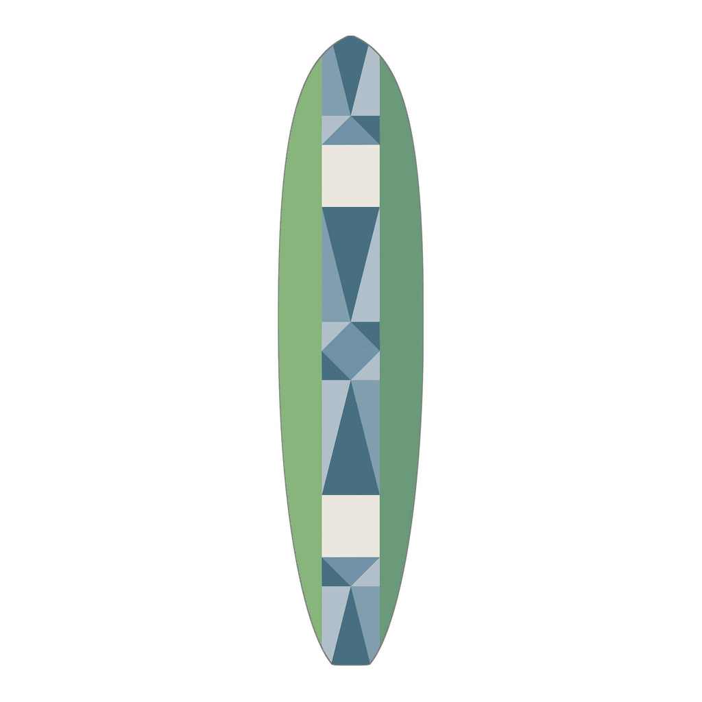 Blue Triangles Mini Mal
