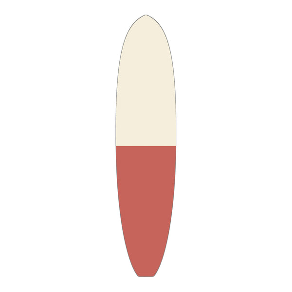 Cream/Red Half Mini Mal