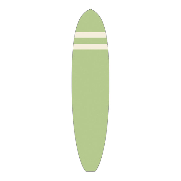 Cream/Green Stripe Mini Mal