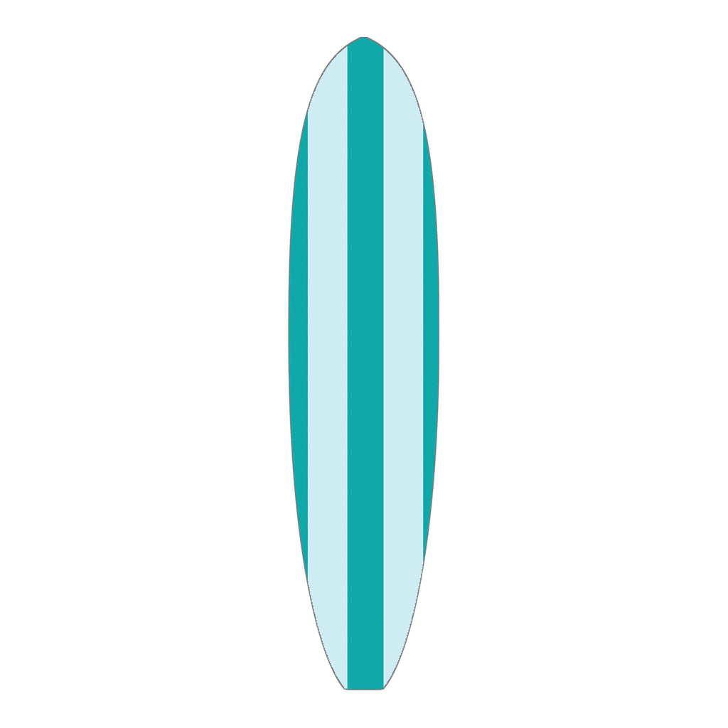 Teal Stripe Mini Mal