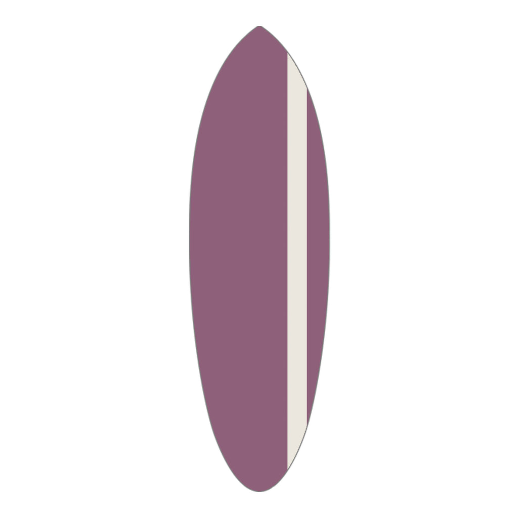 Cream/Purple Side Stripe The Hidden
