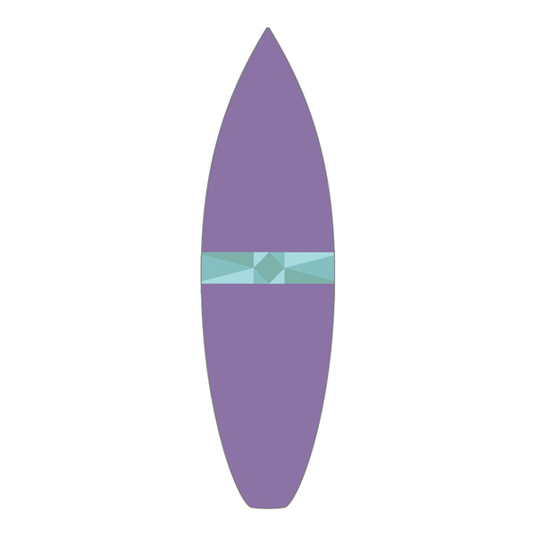 Teal Triangles Cloud