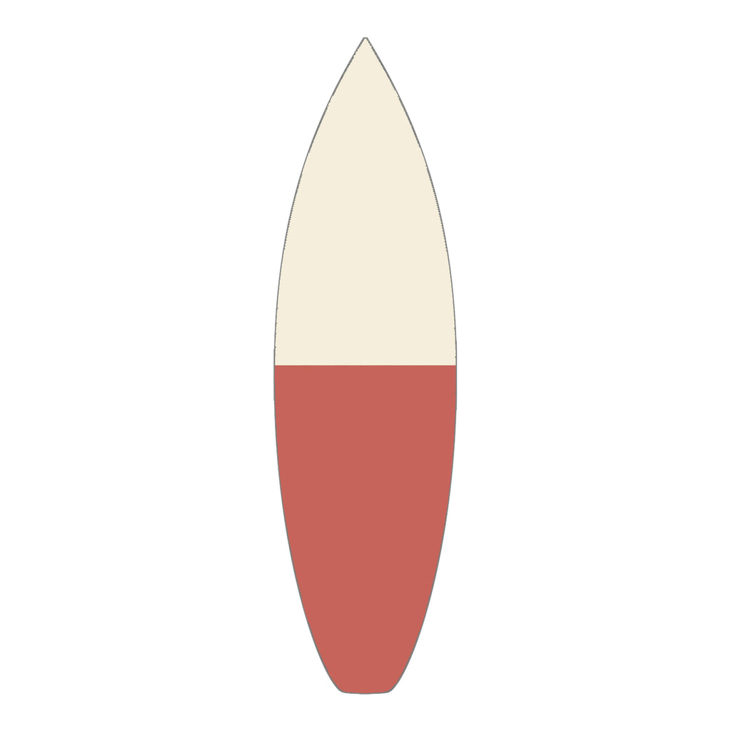Cream/Red Half Cloud