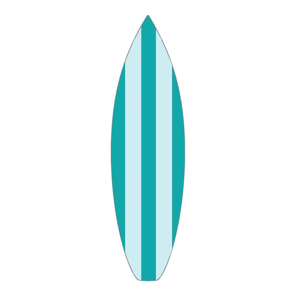Teal Stripe Cloud