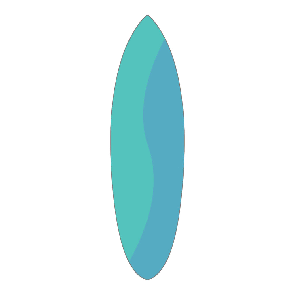 Blue Teal Swirl The Madam
