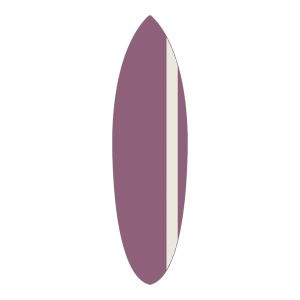 Cream/Purple Side Stripe The Madam