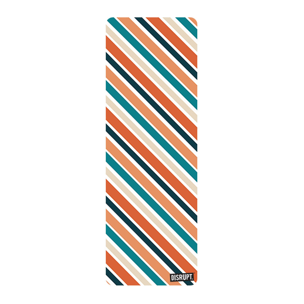 Stripes Print Yoga Mat